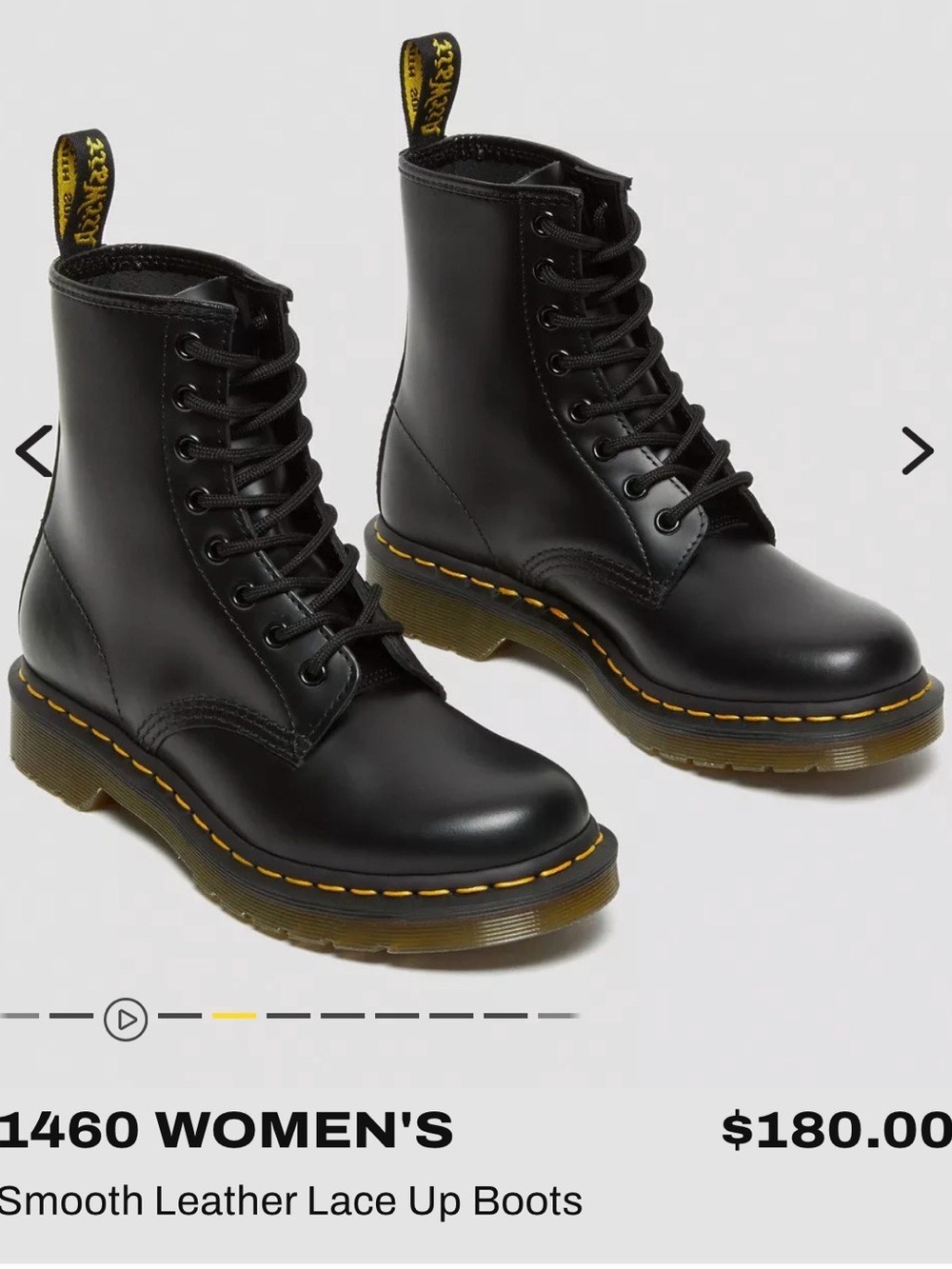 Dr. Martens Black 1460 size 6